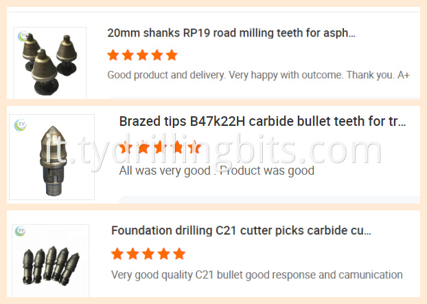 Carbide Milling Teeth